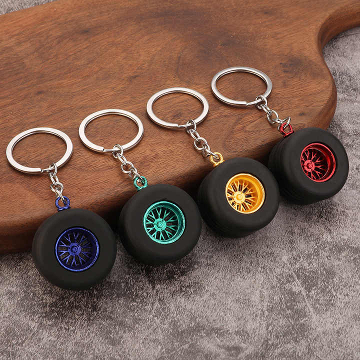 Hot Tire Keychain Turbo Turbocharger Rubber Keychain Custom Logo 3D ...