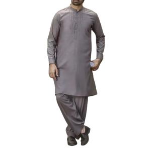 Salwar Kameez Largo para Hombre, Liso, sin Estampado, de Alta Calidad, el Mejor para Usar, Tradicional, Transpirable, al por Mayor - Product Image 2