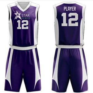 Hot Selling <b>Kids</b> <b>Basketball</b> Uniform Set New Design Quick Dry Sublimated Uniforms Breathable Plus Size <b>Basketball</b> Wear - Product Image 6