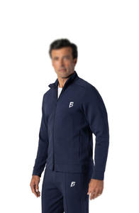 Conjunto Deportivo Personalizado de Felpa de Algodón con Cremallera para Hombre, Venta al por Mayor B2B, Ropa Deportiva, Conjuntos de Jogger, Fabricante de Marca Privada OEM, Pedidos al por Mayor en EE. UU. - Product Image 3