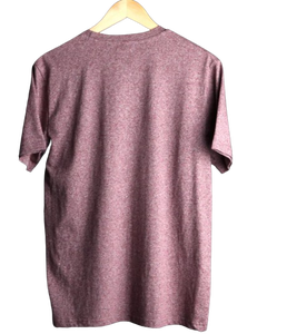 T-shirt en jersey de coton rayé pour homme, coupe classique, col rond, épaules tombantes, manches courtes, avec poche, idéal pour le confort quotidien - Product Image 4