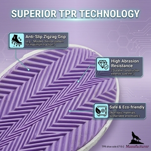 โรงงานวูล์ฟแบรนด์: พื้น<span class=keywords><strong>รองเท้า</strong></span>กีฬาสำหรับเด็ก พื้นหนา TPR กันลื่น ทันสมัย สำหรับ<span class=keywords><strong>รองเท้า</strong></span>สไตล์สเก็ต พื้น<span class=keywords><strong>รองเท้า</strong></span>เด็ก TPR - Product Image 5