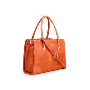 Sac à main en cuir PU formel en bronze fermeture ouverte décontractée élégante avec doublure en cuir véritable pour les fêtes d'été une poignée - Product Image 2