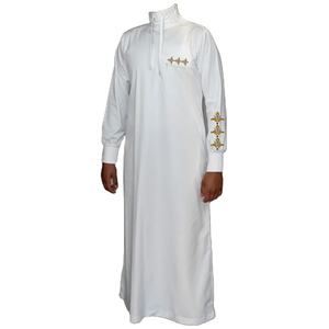 Jubba Caftan Thobes para Hombre al por Mayor, Alta Calidad, Otoño, Térmico, Musulmán, Marroquí, Estampado, Talla Grande, 100% Algodón, Abaya Islámica - Product Image 2