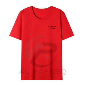 Top Trending 100% Camiseta de algodón para verano Logotipo personalizado e impresión personalizada disponible - Product Image 1