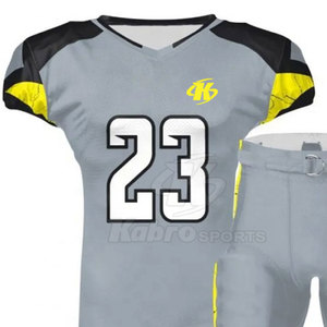Uniforme de Fútbol Americano de Manga Corta, Transpirable, Talla Grande, de Alta Calidad y Bajo Precio, Hecho de 100% Poliéster - Product Image 6