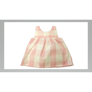 Ropa para niñas pequeñas con cuadrados rosas - Product Image 4