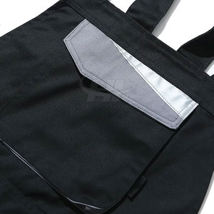 Salopette de travail réfléchissante haute visibilité de qualité supérieure, légère, en 100 % polyester, avec couleur et logo personnalisables - Product Image 4