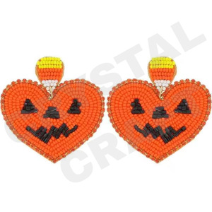 Halloween Parties Spéciale Mode Dangle Boucles D'oreilles Nouvelle Arrivée Cross-Border Handmade Beads Sweet Sequins Trendy Creative - Product Image 2