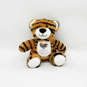 Peluche Tigre Personnalisée Confortable avec Photo Personnalisée - Product Image 2