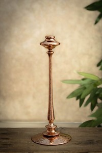 Candelabro de Aluminio Martillado a Mano, Decoración Elegante y Única, Candelabro de Aluminio, Portavelas Decorativo - Product Image 2