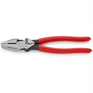 For Knipex American <b>Style</b> Lineman's Pliers Black Atramentized Handles with Non-Slip Plastic Coating <b>Head</b> Polished - Product Image 3