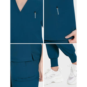 Vente en gros Ensemble de gommages médicaux Grande taille Infirmière de marque privée Meilleure qualité pour femmes Uniforme de gommage médical Infirmière - Product Image 4
