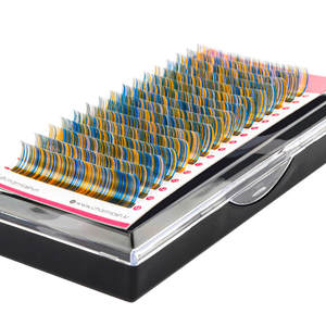 Pestañas de Colores, Pestañas de Volumen Completo, Extensiones de Pestañas Naturales Largas, Premium Coreanas PBT Spikes BC CharmLash Marca Privada - Product Image 4
