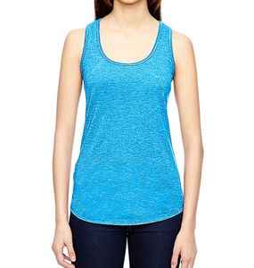 Meilleurs débardeurs en coton décontractés pour femmes Logo personnalisé impression broderie couleur bleue respirant grande taille vêtements de Fitness en gros - Product Image 1