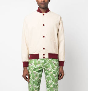 ฤดูหนาวกลางแจ้งสําหรับชาย 2024 Patchworkขายส่งเปล่าVarsity Lettermanเบสบอลเสื้อแจ็คเก็ต - Product Image 2