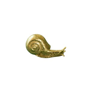 Perillas de puerta de Metal pulido dorado hechas a mano con forma de caracol para decoración de puertas interiores y exteriores, artículo de Hardware de muebles de lujo para el hogar y la Oficina - Product Image 1