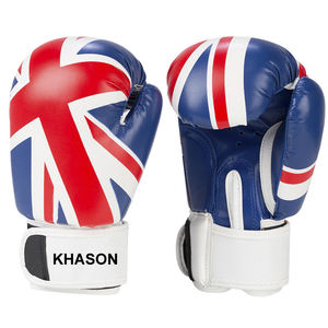 Professional Custom Boxing <b>Gloves</b> PU Leather <b>Lace</b> OEM Factory Time Color EVA Red <b>Black</b> MMA Style Synthetically Weighted Origin - Product Image 5