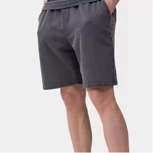 Vente en gros de t-shirts avec logo personnalisé grande taille pour hommes ensembles de t-shirts sans manches de gymnastique d'été ensemble 2 pièces de t-shirts courts ensembles de fitness - Product Image 6