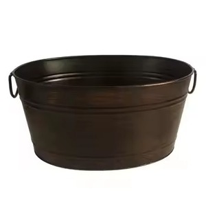 Refroidisseur de bouteille de vin décoratif de partie de Barware de baquet de glace de boisson en métal pour l'usage à la maison de restaurant de cuisine - Product Image 1