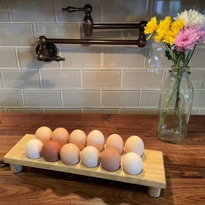 UNIQUE HIGH QUALITY WOODEN <b>EGG</b> HOLDER FOR FARM KITCHEN and Market Use Kitchenware <b>Eggs</b> Tray for Keed <b>Egg</b> Safe - Product Image 1