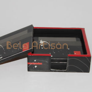 Posavasos Personalizados para Bebidas, Posavasos de Madera Cuadrados y Redondos para Café, Té y Otras Bebidas, Sublimables - Product Image 5