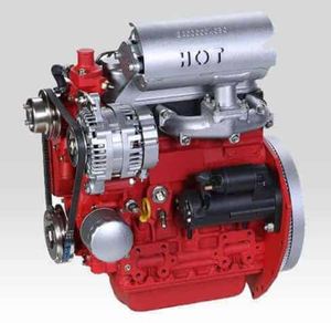 Motor Diésel de Dos Cilindros Confiable para Bombas de Agua, Generadores y Aplicaciones Agrícolas - Product Image 3