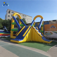 Parc aquatique gonflable professionnel personnalisé Lilytoys, parc aquatique gonflable flottant pour usage commercial