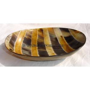 Fournisseurs en gros de bols de table pour aliments et collations en corne de buffle bols et plateaux de service de grande taille - Product Image 2