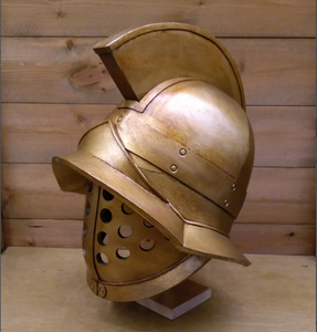 Gladiateur Jouer Spartiate Casque Soldat Bataille Médiévale Costume Cosplay Grec Sparte Ancien Romain Corinthien Acier - Product Image 1