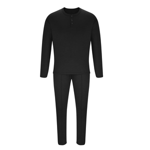 Logo personnalisé survêtement tissu polaire de coton vêtements de sport surdimensionnés style uni ensemble de survêtements vierges pour hommes - Product Image 1