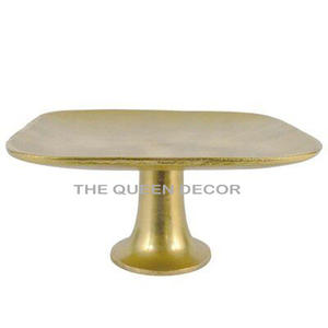 Modern 3 Tier Aluminum <b>Cake</b> <b>Stand</b> with Hammered Design Glossy Finish Dessert Cupcake Holder for Parties & Weddings - Product Image 4