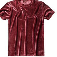 Kivotech Manufacture OEM Service T-shirts pour femmes Nouveau design T-shirts en velours pour femmes Meilleur prix T-shirts respirants pour femmes pour adultes