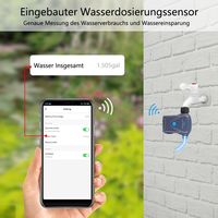 Système d'irrigation intelligent pour la maison, minuterie d'arrosage connectée, télécommande, en plastique écologique, programmable, ZigBee 3.0, facile à utiliser