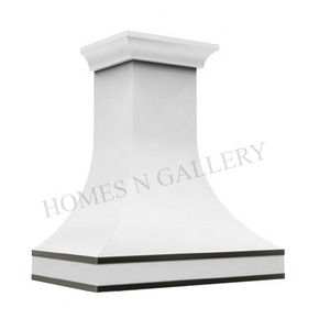 Cheminée murale de cuisine en acier inoxydable au design moderne pour l'extérieur et la maison, appareil ménager élégant - Product Image 5