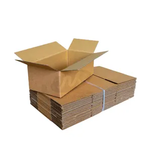 Изготовленный на заказ гофрированный картон почтовый ящик для доставки фруктов и овощей упаковка Вьетнам