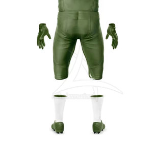 L'uniforme de football américain de sublimation respirante court-circuite le matériel à séchage rapide du polyester 100% pour le jeu extérieur - Product Image 6