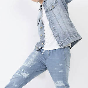 Veste d'hiver légère respirante et confortable meilleure qualité Offre Spéciale bouton de couverture hommes veste en jean fabriquée au Pakistan - Product Image 5