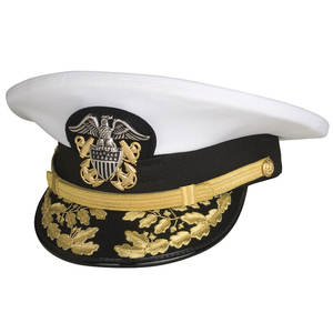 Cosplay de Halloween, gorra de oficial con insignia de águila, suministro de disfraces de fiesta de Halloween, gorra de pico de oficial, sombrero de capitán táctico de buena calidad - Product Image 2