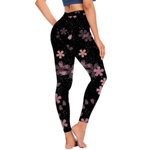 Leggings de Compresión Deportivos de Cintura Alta para Mujer, Personalizados, Secado Rápido, Ecológicos, Ligeros, Transpirables, Largos, Lisos - Product Image 1