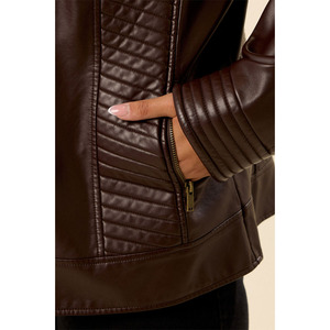 Chaqueta de Poliéster Tejida Transpirable e Impermeable para Mujer, Talla Adulto, Ropa Casual, Servicio OEM de Alta Calidad - Product Image 6