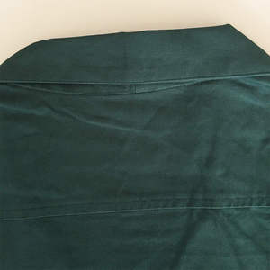 Men's Vintage Two-Tone <b>Bowling</b> Shirt with Vertical Contrast Panels, Open Notch Collar, and Breathable Moisture-Wicking Fabric - Product Image 4