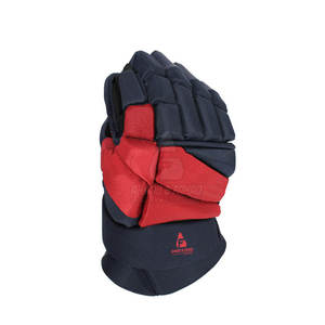 Gants de hockey sur glace en cuir de haute qualité, fabrication professionnelle, légers, antidérapants, doigts entièrement couverts, service OEM - Product Image 4