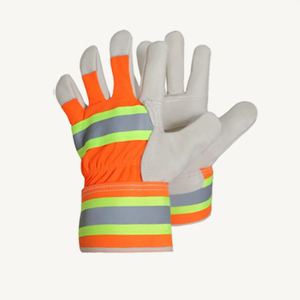 Guantes DE TRABAJO Hi Vis diseñados para visibilidad y alto rendimiento Guantes DE TRABAJO Hi Vis hechos para el trabajo diario en áreas de poca luz - Product Image 3