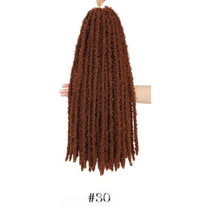 Extensions per capelli all'uncinetto da 24 pollici, morbide, effetto ombre biondo, per <span class=keywords><strong>trecce</strong></span> Faux Locs e Butterfly Locs per donne nere - Vendita all'ingrosso - Product Image 5