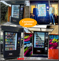 Distributeur automatique de boissons et de snacks, machine de vente sans argent liquide, Verkaufsautomaten Euro