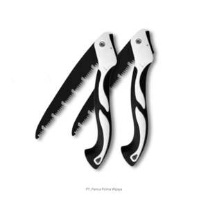 Sierra de Podar Plegable de Alta Calidad de 25 cm de Acero Inoxidable |   Sierra de mano portátil para jardín, mango de goma con agarre ergonómico para cortar ramas - Product Image 4