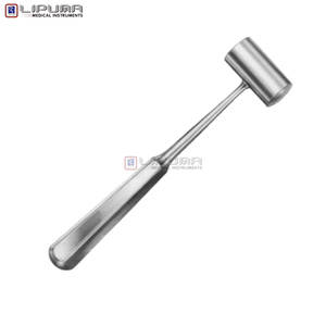 Martillo quirúrgico PARTSCH de 7 pulgadas con 6oz/170g, peso de 22mm, cabeza de acero inoxidable, instrumentos médicos manuales, estándar de seguridad MOL - Product Image 6