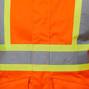 All Season Reflective <b>Jacket</b> With <b>Lightweight</b> Construction <b>Hi</b> <b>Vis</b> Reflective <b>Jacket</b> With Water-Resistant Fabric - Product Image 4