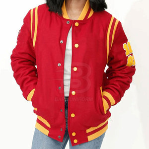 Veste Letterman pour femmes de haute qualité Meilleur design Nouvelle arrivée Veste Letterman chaude pour l'hiver à vendre - Product Image 1